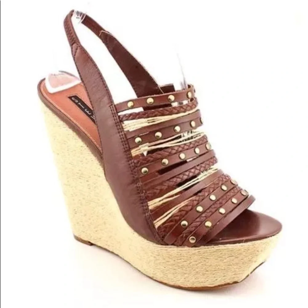 Steven by Steve Madden Breannaa Slingback Espadrille Wedge 9